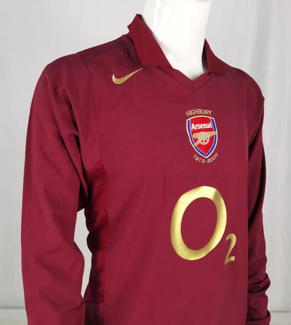 Camiseta Arsenal 2005/06 Local