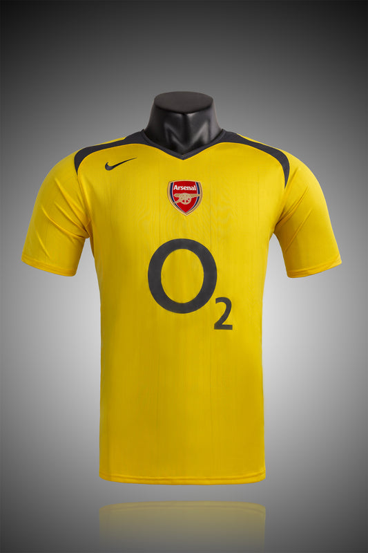 Camiseta Arsenal 2006 Visita